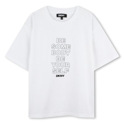 T-shirt manches courtes coton DKNY