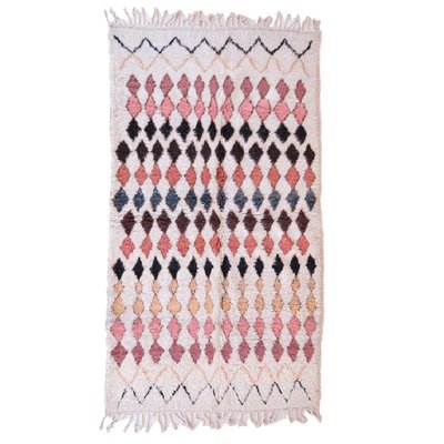 Tapis Berbere marocain pure laine 145 x 261 cm AFK LIVING