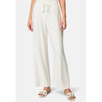 Pantalon à rayures avec lien à nouer ZERO