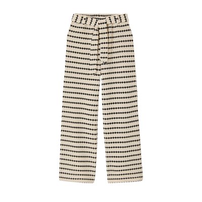 Pantalon large en maille fantaisie JONEN