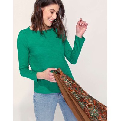 T-shirt coton bio col bateau GONDA LA FIANCÉE