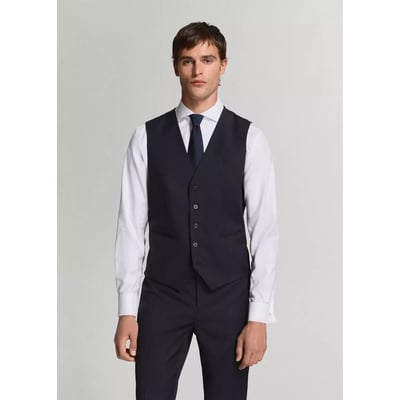 Gilet de costume Turin 100 % laine MANGO MAN