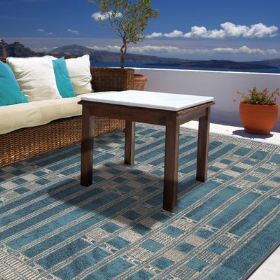 Tapis tissé d'intérieur et d'extérieur pour la terrasse et le balcon - Aurora GINO FALCONE