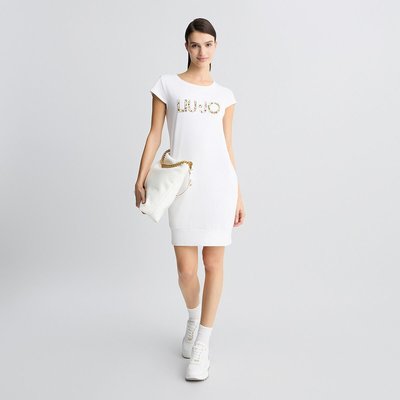 Robe avec logo et strass LIU JO
