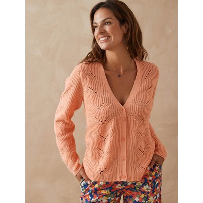 Gilet maille côtes perlées DAXON