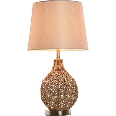 Lampe de salon tressée, collection Balines RECOLLECTION