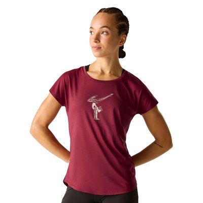 T-shirt léger motif/style posture de yoga SERENITY REGATTA