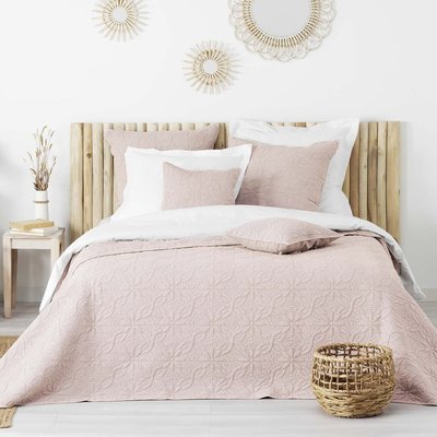 Couvre-lit 2 Personnes Matelassé  Microfibre Uni Florette DECORATIE