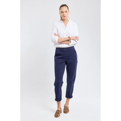 Pantalon taille élastique en coton ARMOR-LUX