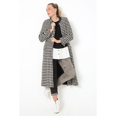 Manteau long pied de coq JEAN-MARC PHILIPPE