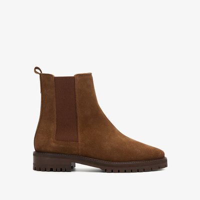 Boots n°501 aus Veloursleder RIVECOUR
