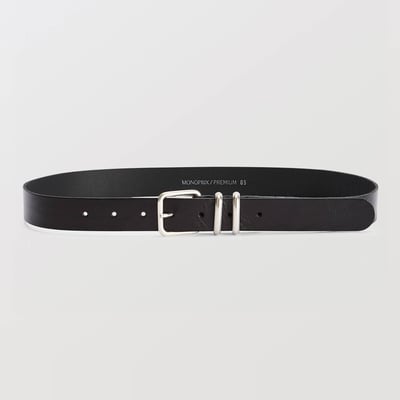 Ceinture 3 cm en cuir MONOPRIX