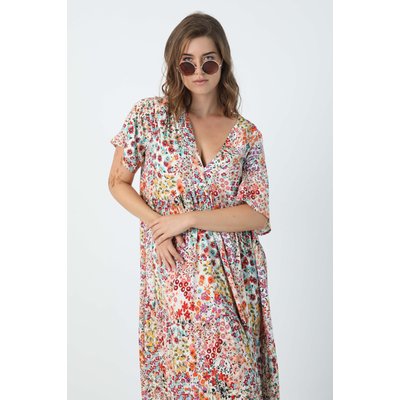 Robe longue imprimée JEAN-MARC PHILIPPE