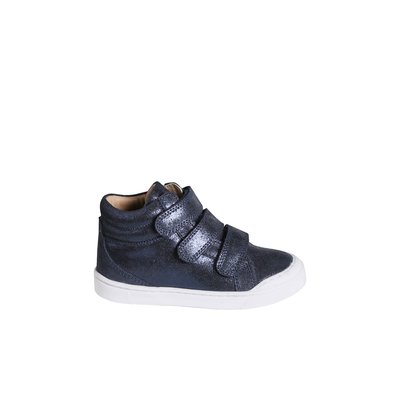 Baskets MID cuir scratchées collection maternelle VERTBAUDET