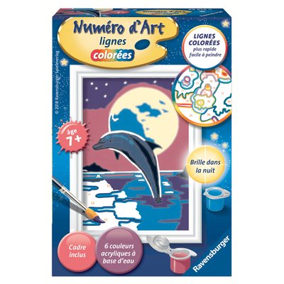 Numéro d'art - 8x12cm - clair de lune RAVENSBURGER