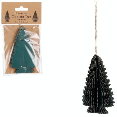 Sapin en papier vert à suspendre PIER IMPORT