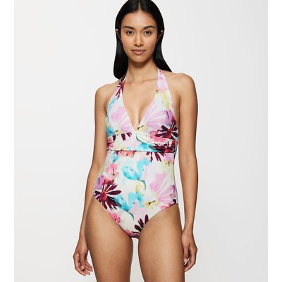 Maillot 1 pièce plongeant Summer Fleur TRIUMPH