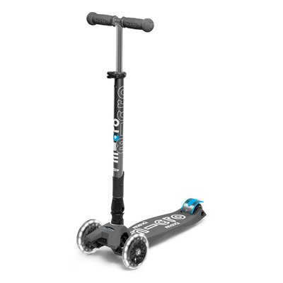 Trottinette enfant Maxi Micro Deluxe pliable  Pétrole LED MICRO MOBILITY