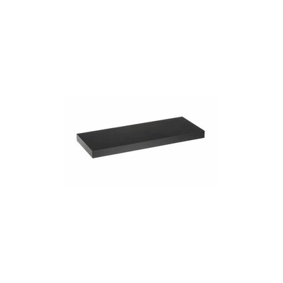 Étagère Murale Tablette en Bois MDF Noir - 60cm WADIGA
