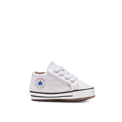 Converse blanche bebe fille La Redoute