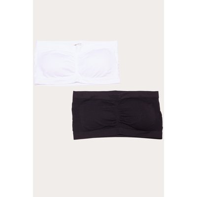Lot 2 soutiens-gorge bandeau CACHE CACHE