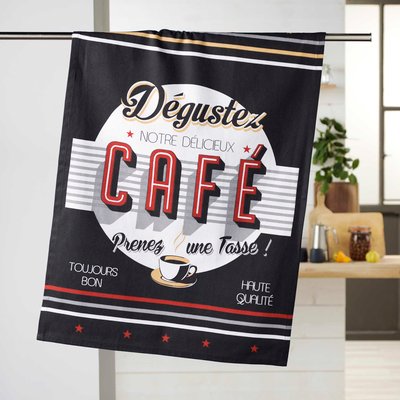 Torchon Bienvenue en cuisine DOUCEUR D'INTÉRIEUR