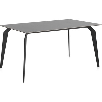 Table design  céramique et métal style contemporain RECOLLECTION