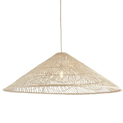 Cone Shaped Rattan Easy Fit Pendant Shade SO'HOME