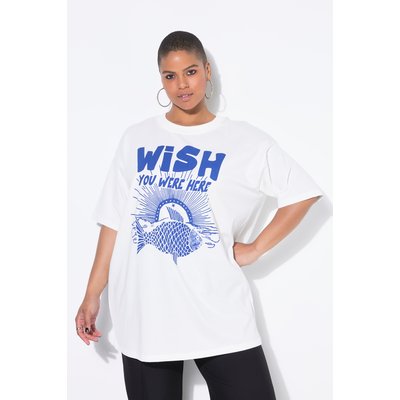 T-shirt oversize. Manches courtes. Imprimé STUDIO UNTOLD
