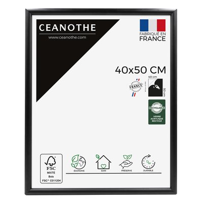 Cadre Photo Exposition 40x50 Cm Bois Massif Fsc ESSENTIEL CEANOTHE