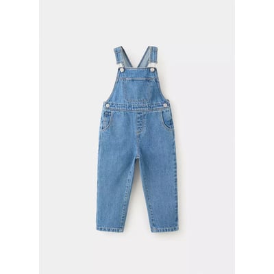 Salopette en jean longue MANGO BABY