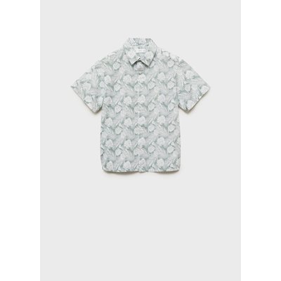 Chemise avec imprimé tropical MANGO KIDS