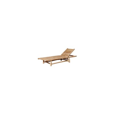 Chaise longue en teck BORA-BORA CHEHOMA