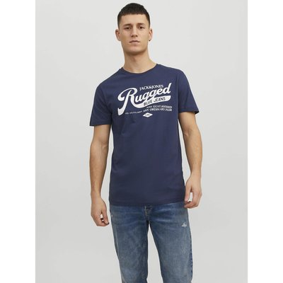 T-shirt col rond logoté JACK & JONES