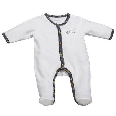 Pyjama bébé en velours SAUTHON