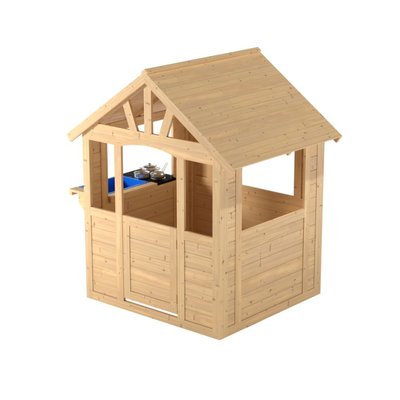 Maisonnette cabane enfant avec  cuisine extérieure TP TOYS
