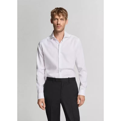 Chemise costume slim fit coton MANGO MAN