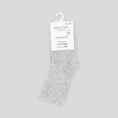 Paire de chaussettes côtelées BOUT'CHOU