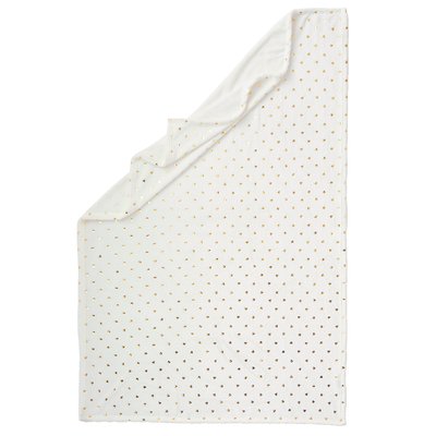 Plaid enfant à coeurs dorés Oeko-Tex® VERTBAUDET