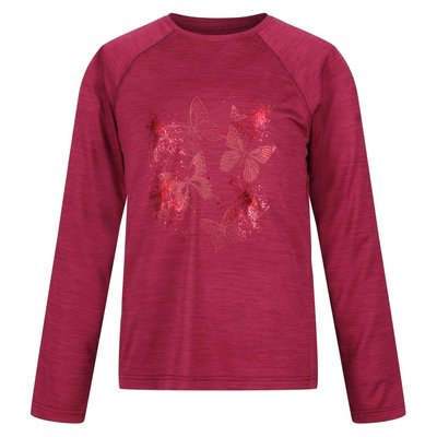 T-shirt manches longues raglan motif/style papillon REGATTA