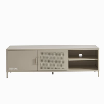 Meuble TV en acier 2 portes PANTONE