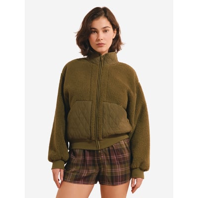 Gilet avec col montant HALYSSA ETAM