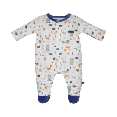 Pyjama bebe fabrice velours rase SUCRE D'ORGE