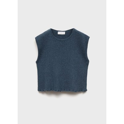 Gilet maille côtelée MANGO BABY