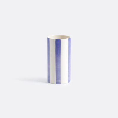 Jaoma Striped Ceramic Vase, H18cm LA REDOUTE INTERIEURS