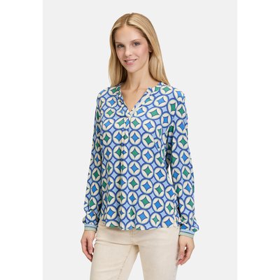 T-shirt façon blouse à bordures côtelées CARTOON