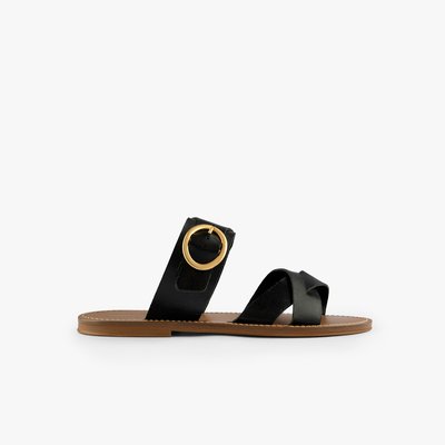 Sandale Cuir lisse ELSA MAISON TOUFET