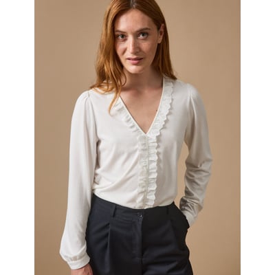 T-shirt  coton biologique et modal CYRILLUS