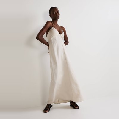 Robe évasée unie MONOPRIX