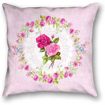 Coussin déco polyester imprimé C DESIGN HOME TEXTILE